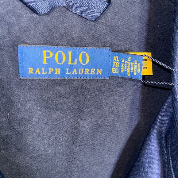 Polo Ralph Lauren P-Wing Sateen Coach's Jacket, Newport Navy XL $498 - Picture 8 of 13